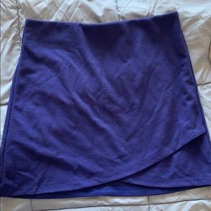 Royal blue loft skirt